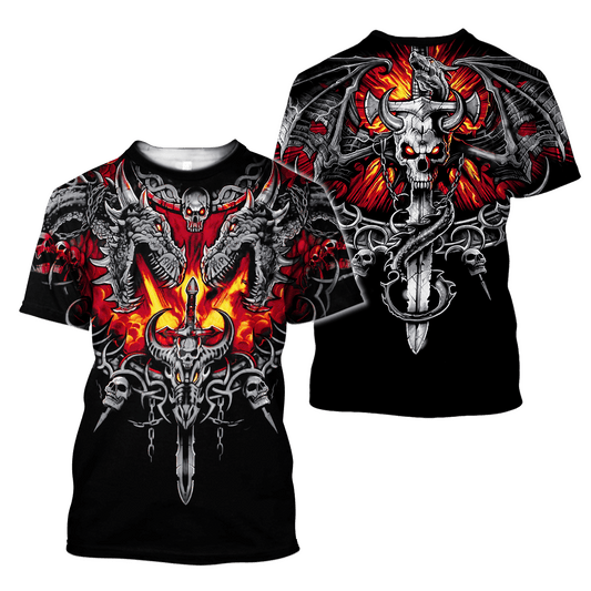 Skull Unisex Tshirt Ver KL07052204