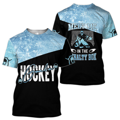 3D All Over Printed Ice Hockey Unisex Shirts xt