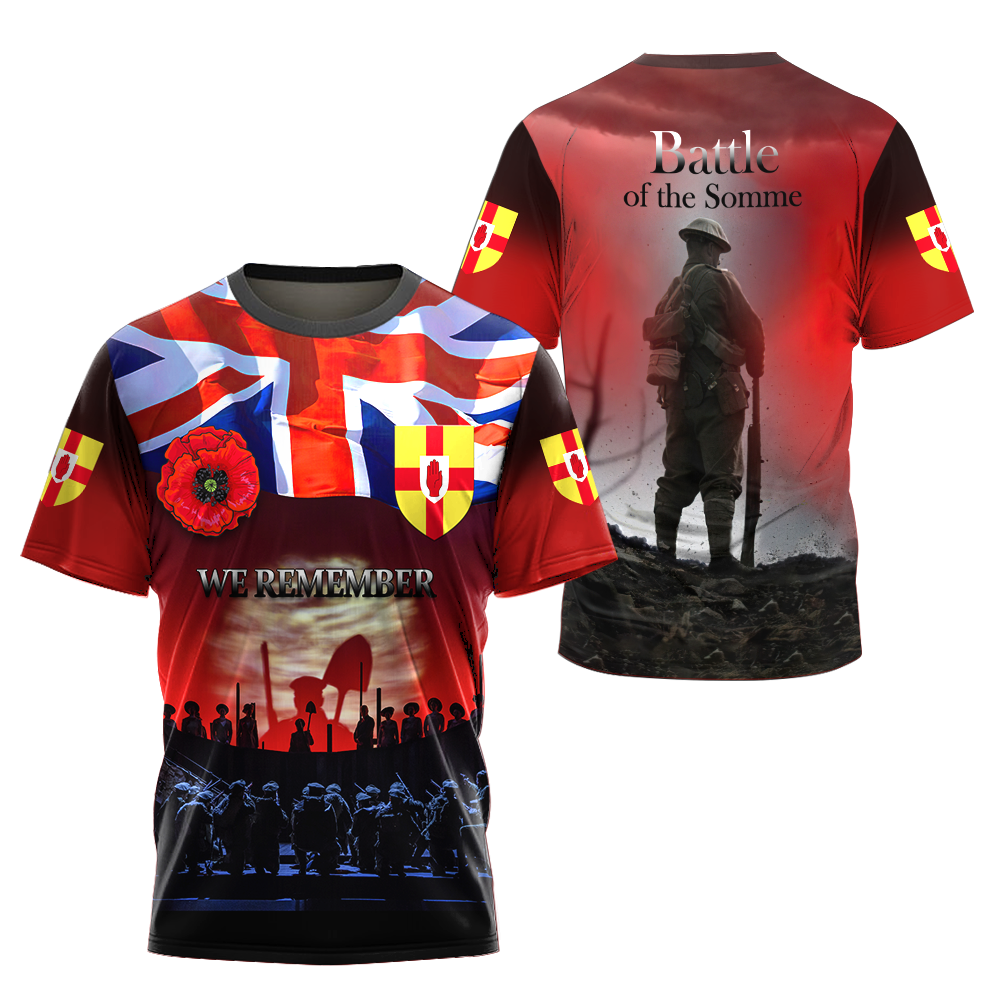 Remembrance Day Lest We Forget 3D All Over Printed Unisex Shirts
