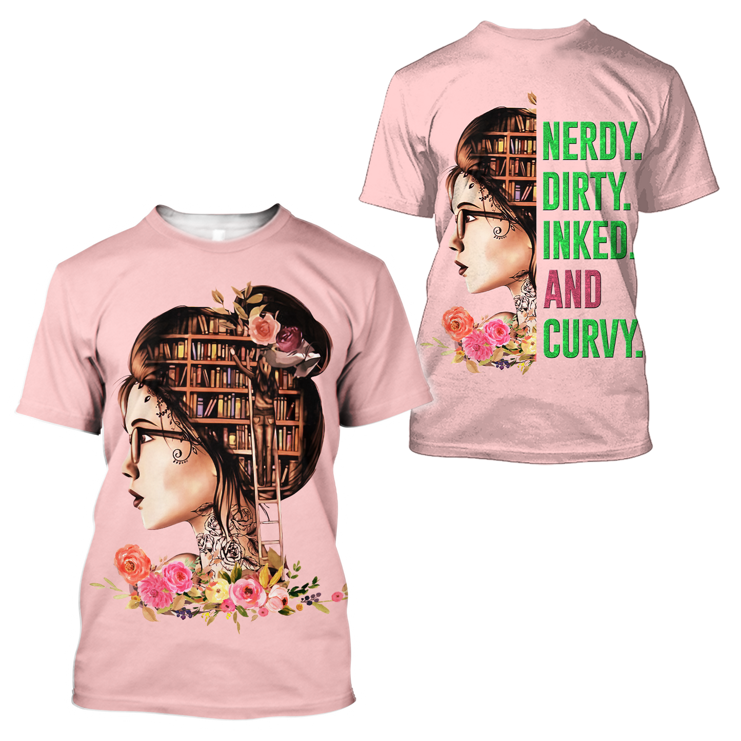 3D All Over Printed Book Lovers  Unisex Shirts SN03022103 Custom Name XT