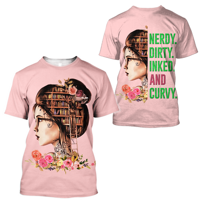 3D All Over Printed Book Lovers  Unisex Shirts SN03022103 Custom Name XT