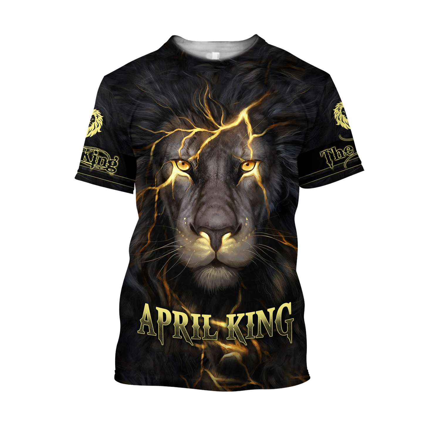 April Lion 3D All Over Printed Unisex Unisex Hoodie
