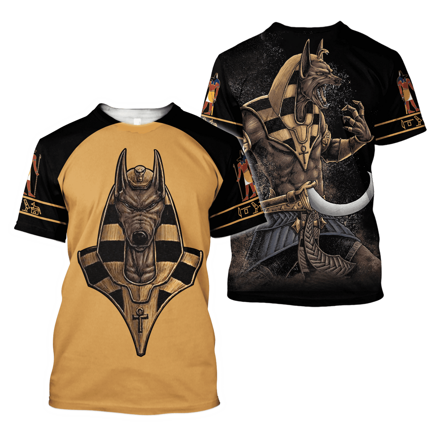 Gods of Egypt - Anubis 3D All Over Printed Unisex Shirts