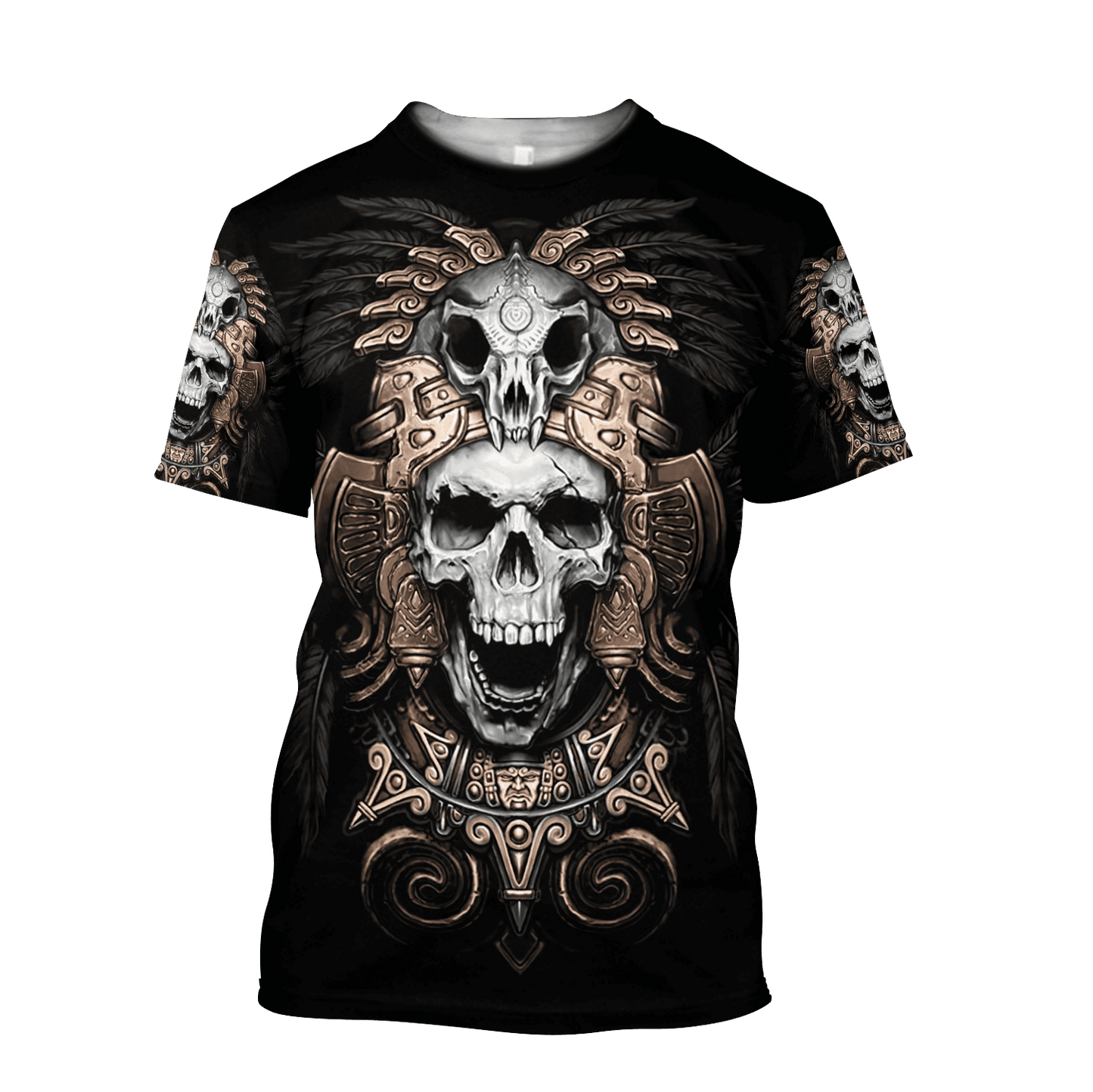 Aztec 3D All Over Printed Unisex Shirts