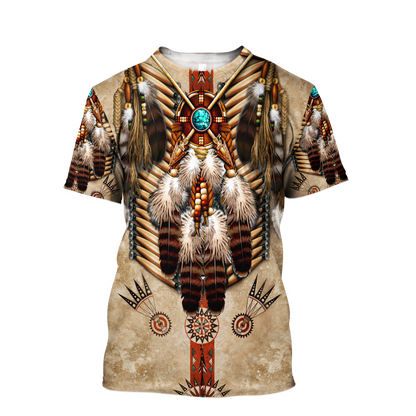 Native American 3D All Over Printed Unisex Shirts