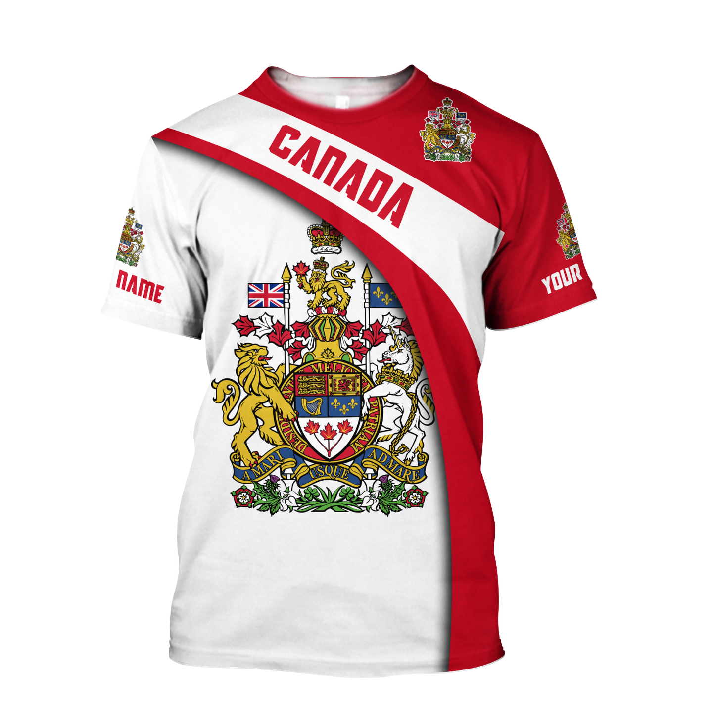 Personalized Name XT Canadian Day 3D All Over Printed Shirts MH29032105
