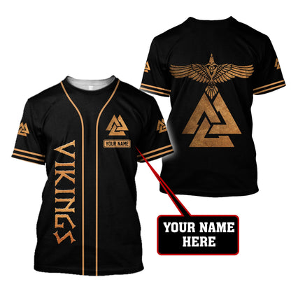 Personalized Premium Viking 3D Printed Unisex Shirts AM15042104