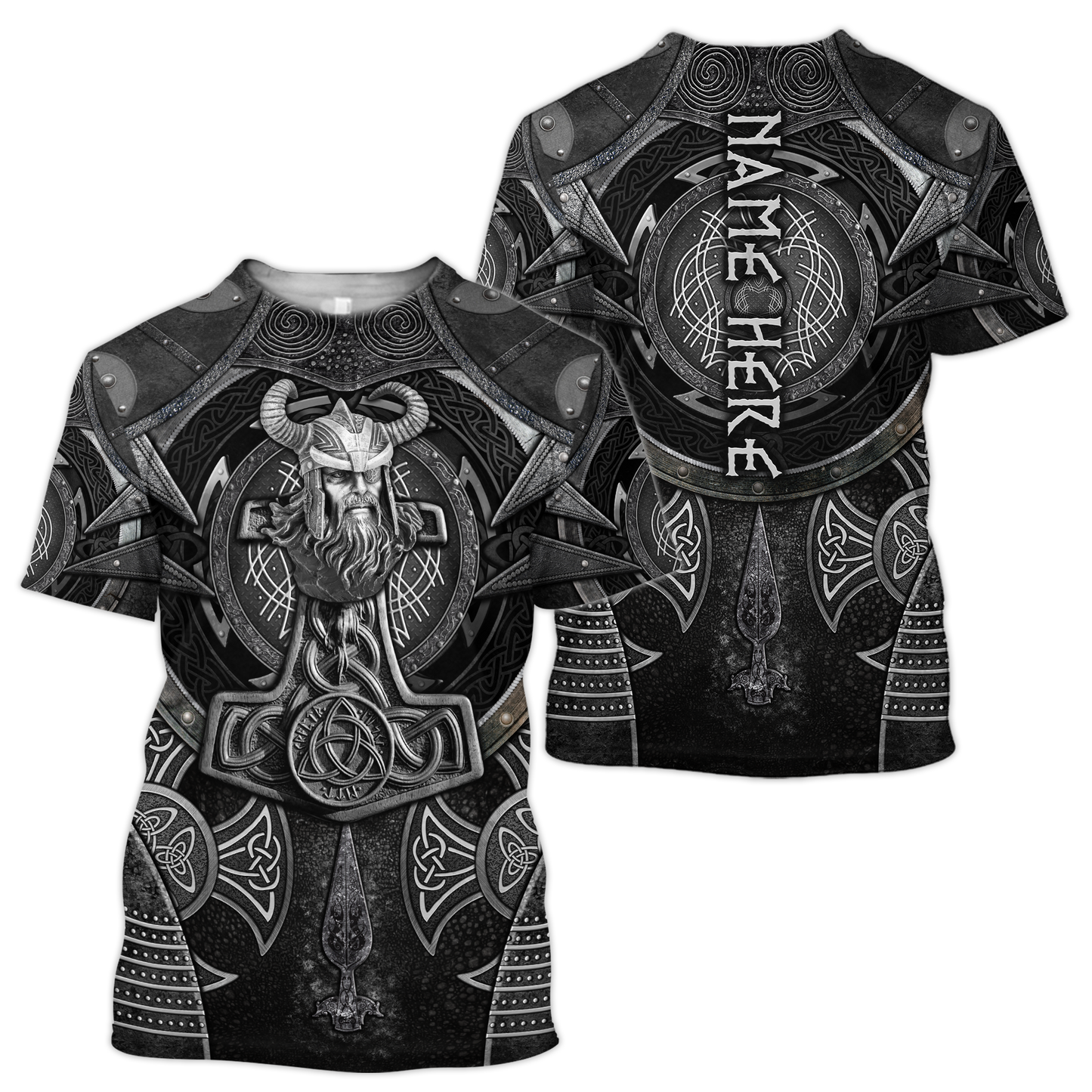 Customize Viking 3D All Over Print Hoddie