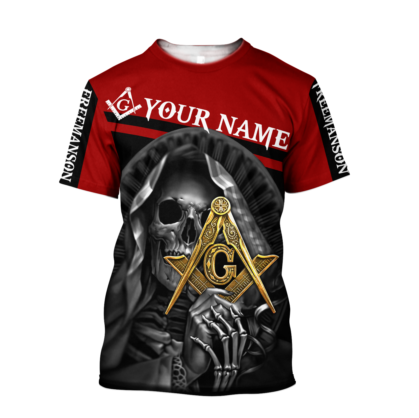 3D All Over Printed Unisex Shirts Masonic Personalized Name XT SN08032102.S1