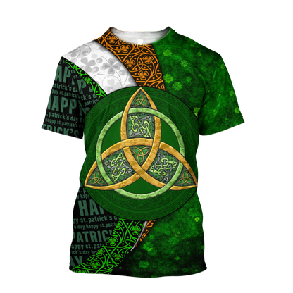 Irish Saint Patrick's Day 3D Printed Unisex Shirts TN
