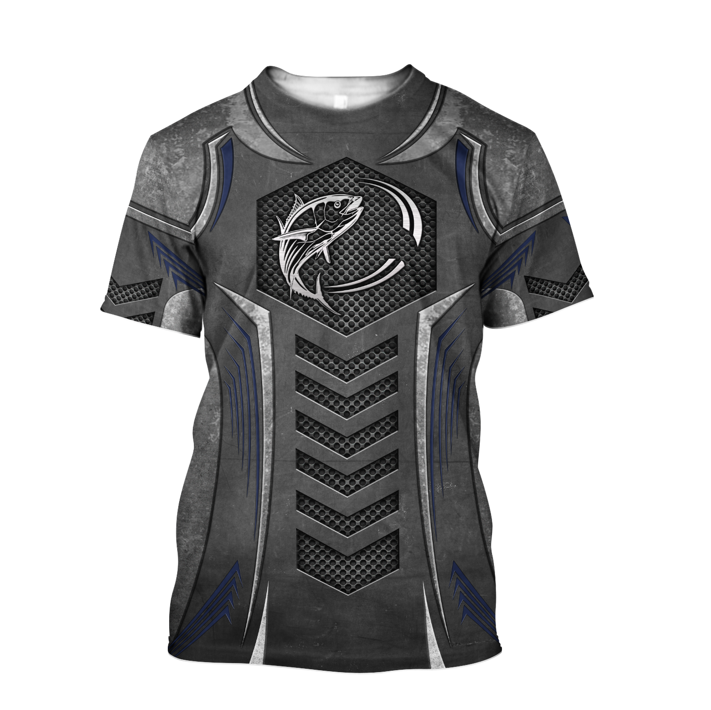 Tuna Fishing Metal 3D design print shirts