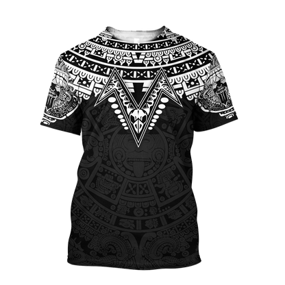 Premium Aztec Mexico 3D All Over Printed Shirts