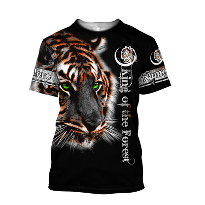 Personalized Name Tiger 3D All Over Printed Unisex Shirts