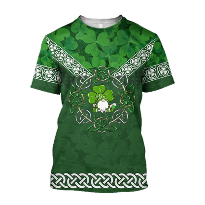 Premium Irish Saint Patrick's Day 3D All Over Printed Unisex Shirts