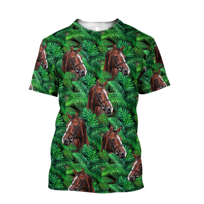 Premium Horse 3D All Over Printed Unisex Shirts