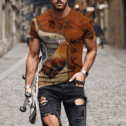 Personalized Rooster 3D Printed Unisex Shirts DA24042102