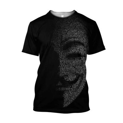 Hacker 3D All Over Printed Shirts Pi20052107