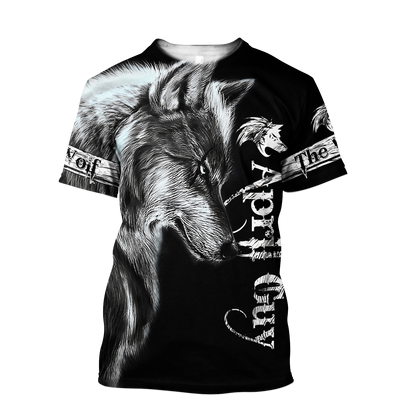 April Guy Wolf 3D Printed Unisex Shirts TN