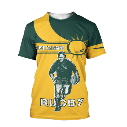 Personalized Australian Rugby 3D Printed Unisex Shirts