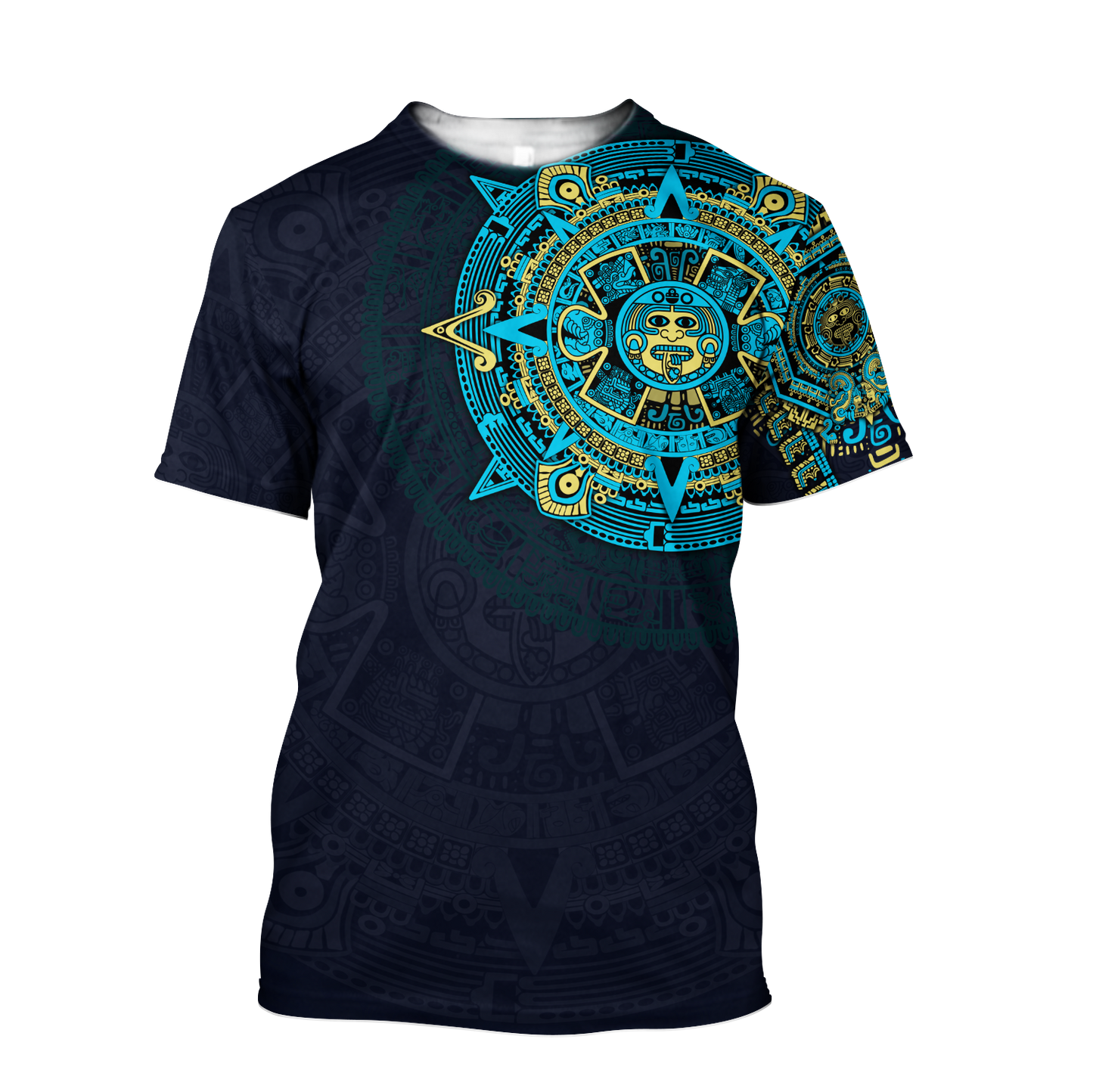 Premium Aztec Mexico 3D All Over Printed Shirts S