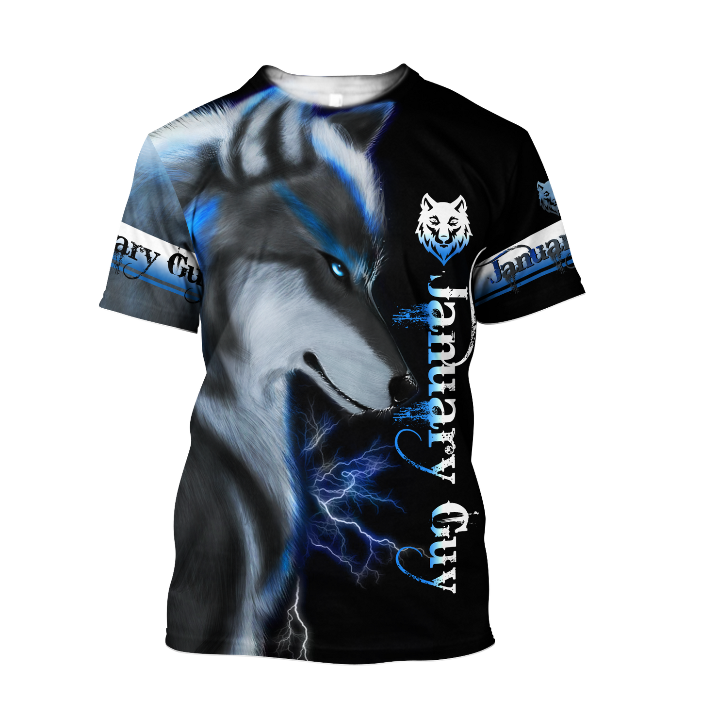 January Guy Wolf 3D Printed Unisex Shirts TN