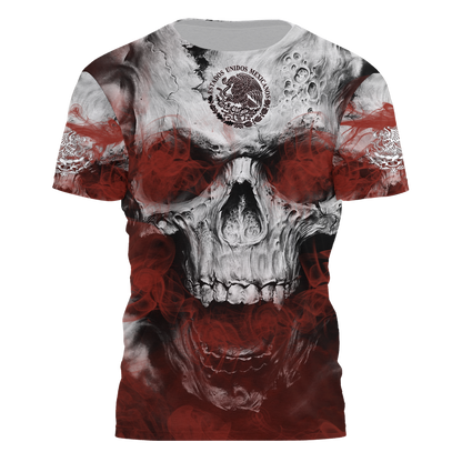 Mexican Skull 3D All Over Printed Combo T-Shirt BoardShorts
