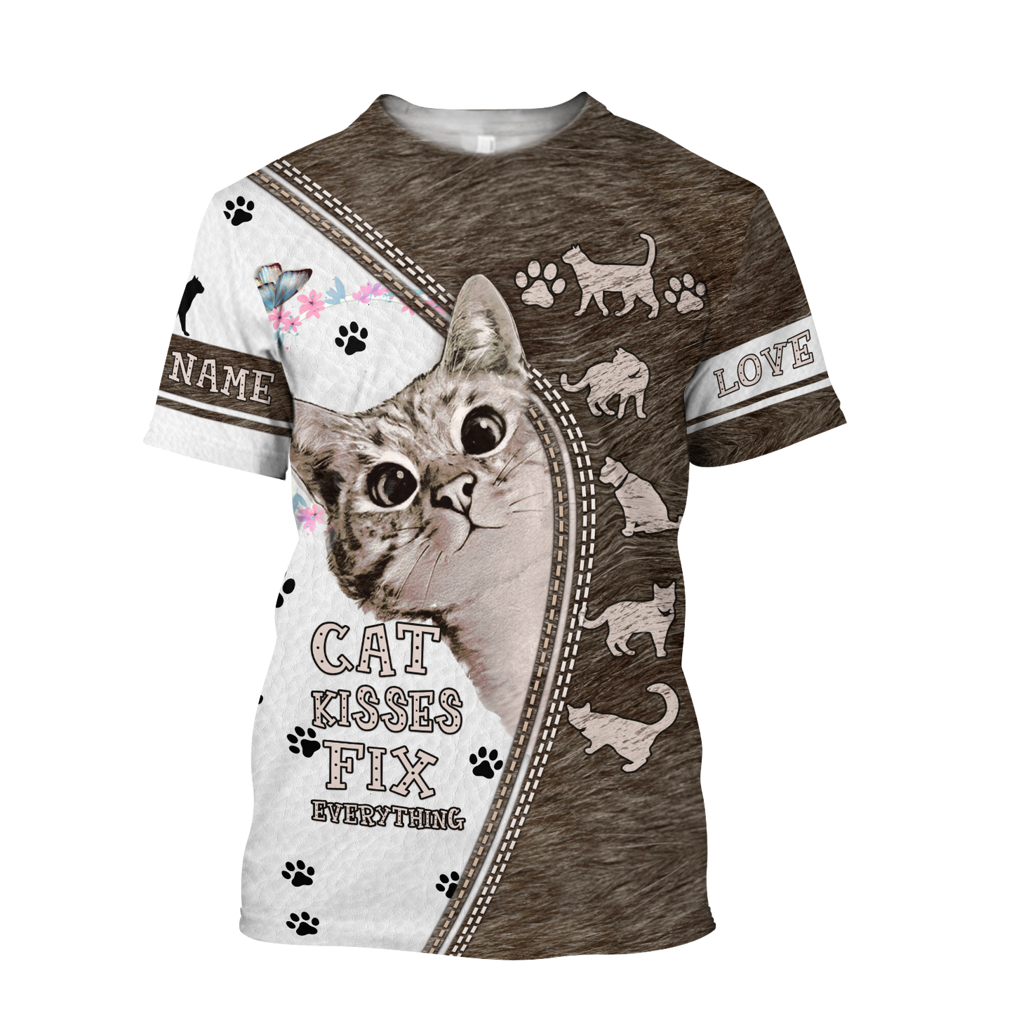 Customize Name Cat Hoodie For Men And Women TNA25032103