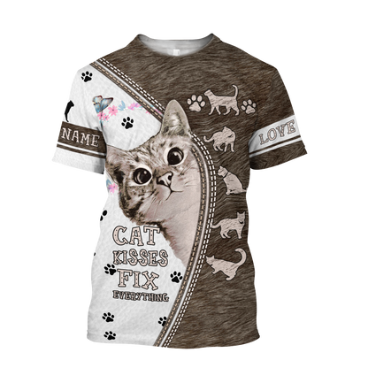 Customize Name Cat Hoodie For Men And Women TNA25032103