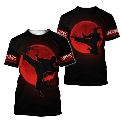 Customize Name Taekwondo Hoodie For Men And Women TNA26032103