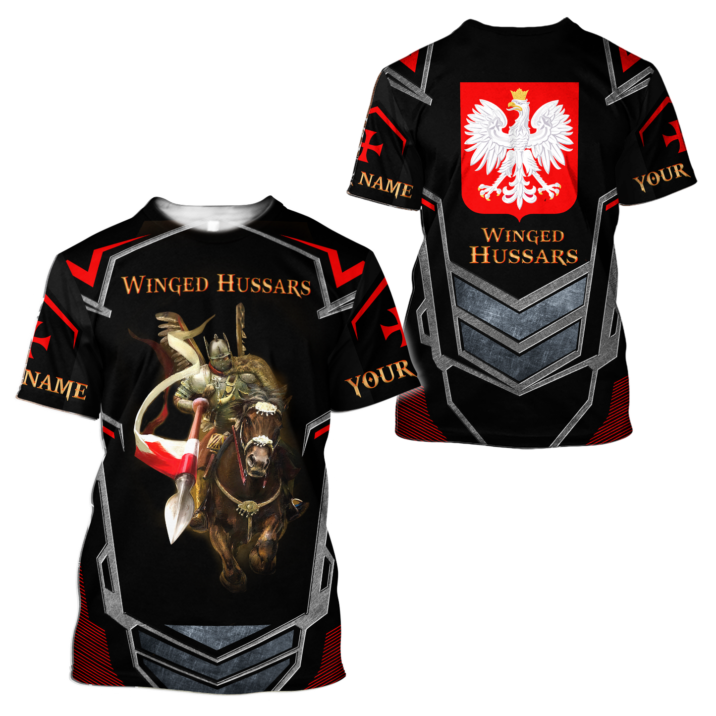 Premium Polish Winged Hussars 3D All Over Printed Shirts No 10