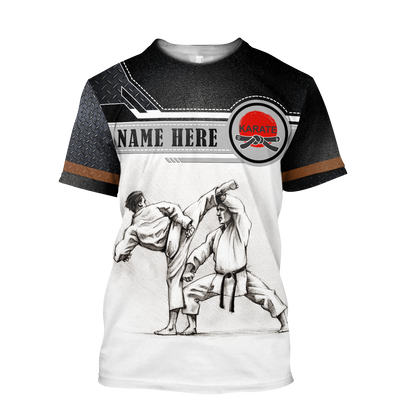 Customize Name Combat Karate Hoodie For Men And Women TNA15032102