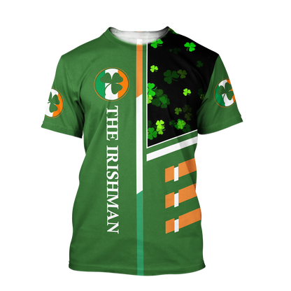 3D All Over Printed  Irish- American St Patrick Day Unisex Shirts