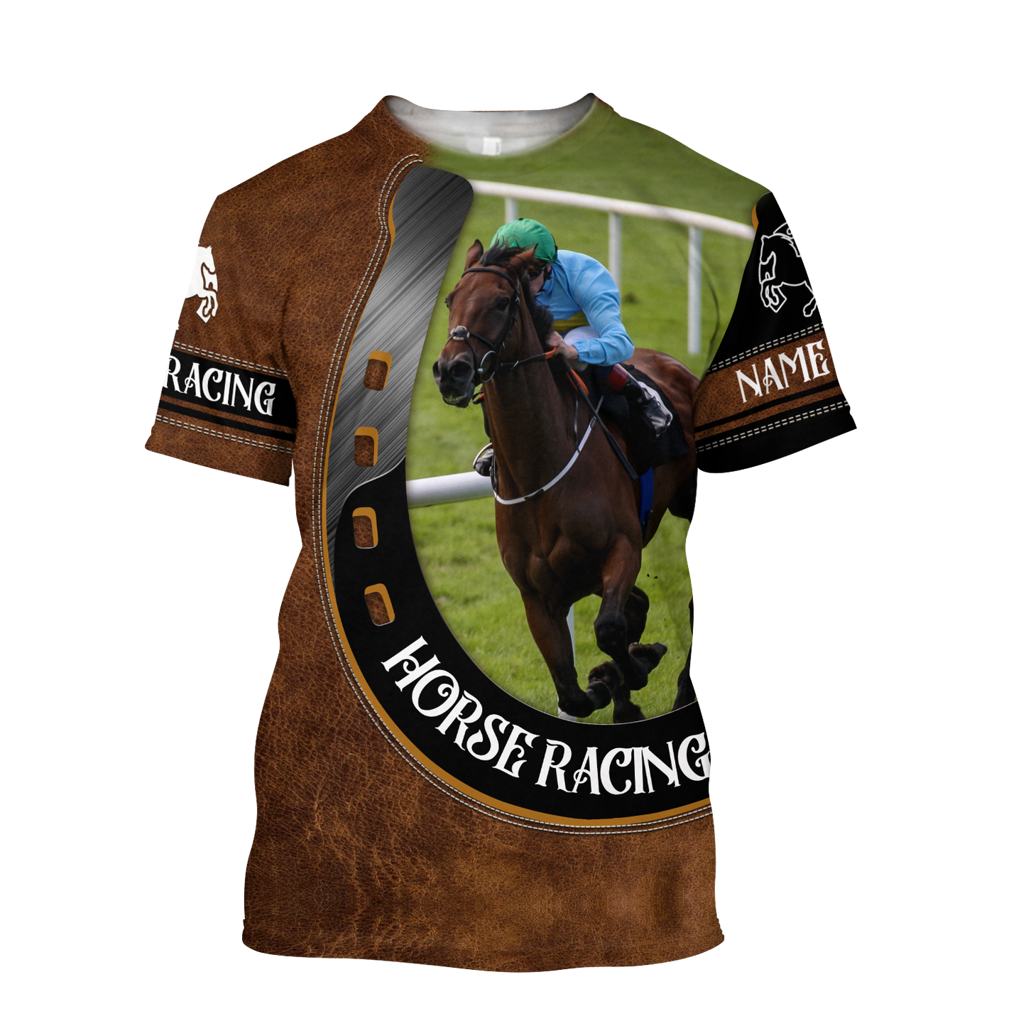 Horse Racing 3D All Over Printed Unisex Shirts