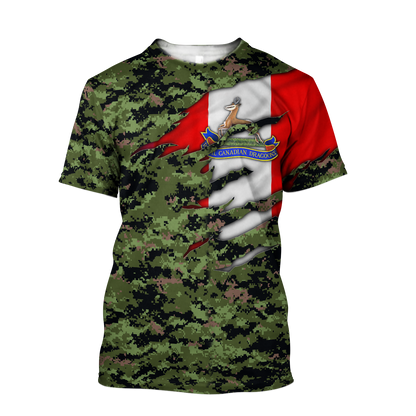 Royal Canadian Dragoons Pullover 3D All Over Printed Shirts PD12032103