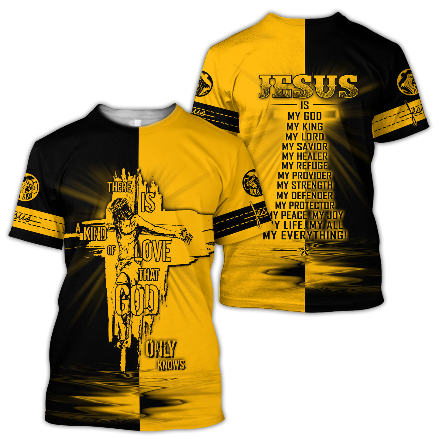 Jesus-There Is  A Kind Of Love That God Only Knows 3D All Over Printed Shirts