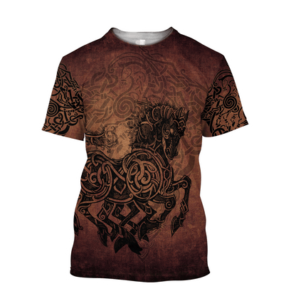 3D All Over Printed Horse Hoddie