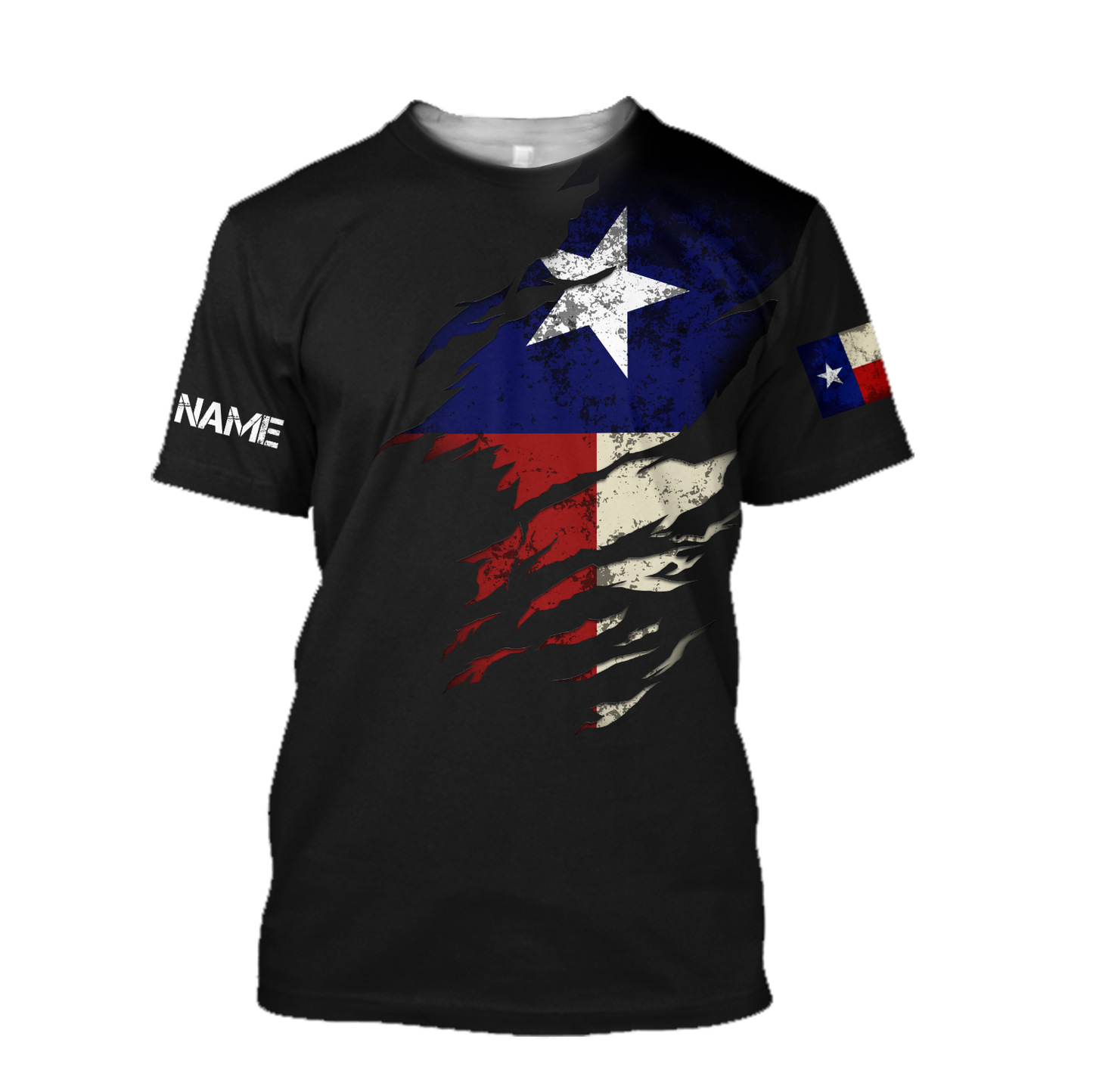 Thin Blue Line apparel Texas Law Enforcement custom name design 3d print shirts