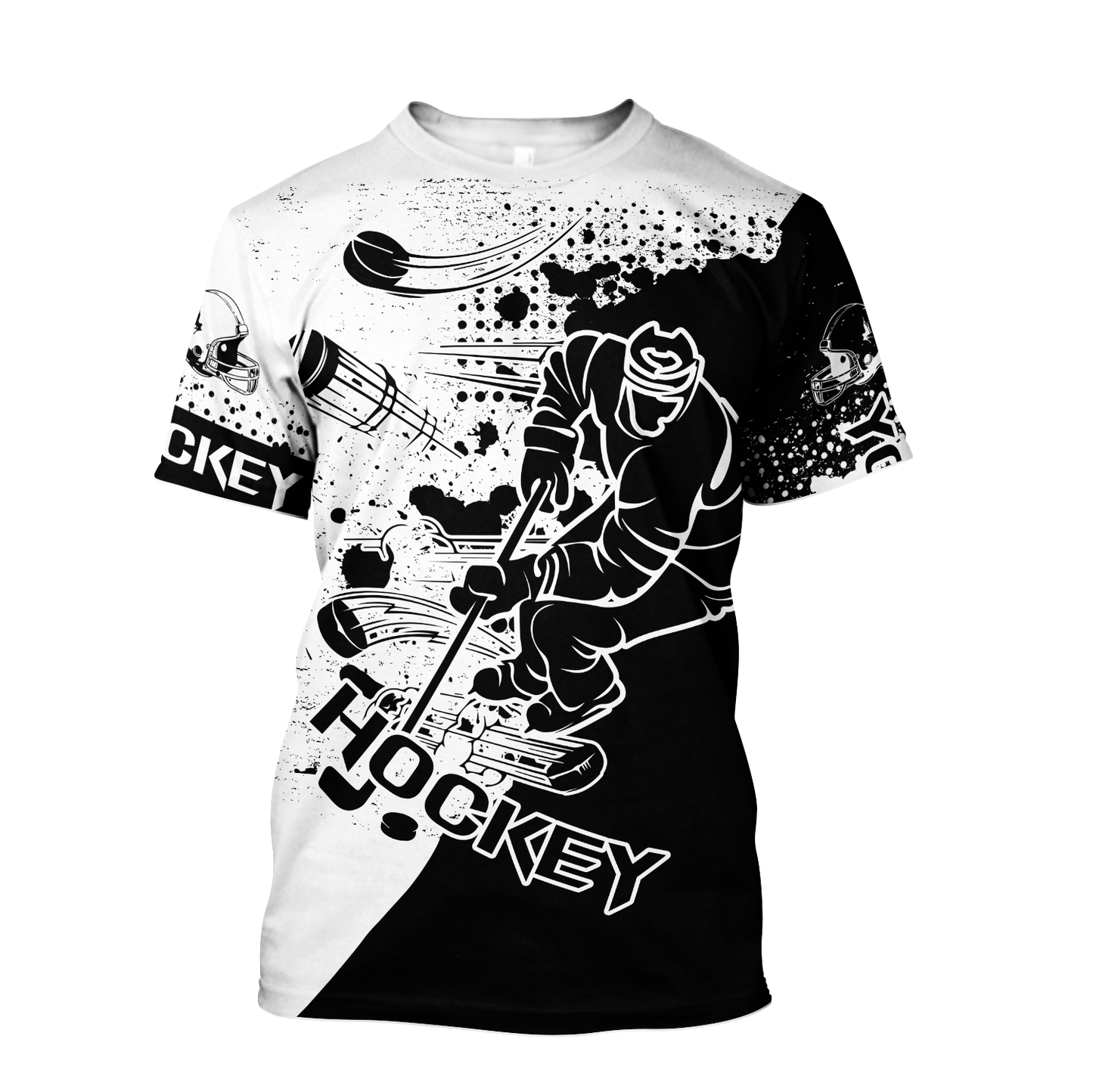 3D All Over Printed Hockey Unisex Shirts Custom Name XT
