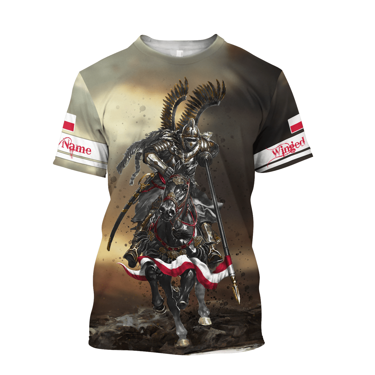 Premium Polish Winged Hussars 3D All Over Printed Shirts No 7