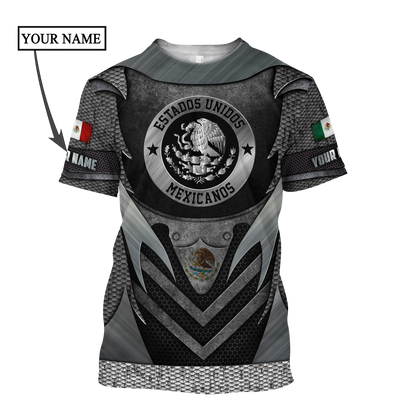 Personalized Mexico 3D All Over Printed Hoodie