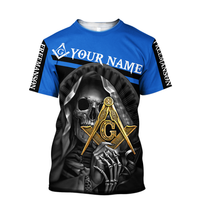 3D All Over Printed Unisex Shirts Personalized Name XT Masonic SN08032102