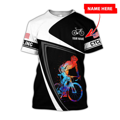 Personalized Cycling 3D All Over Printed Hoodie