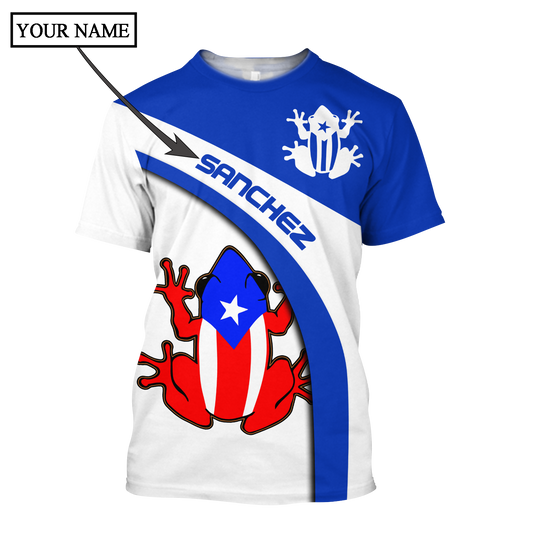 Customize Name Puerto Rico Shirts For Men And Women DD03022101A