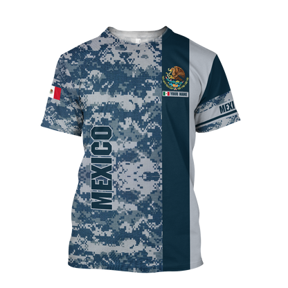 Personalized Mexico 3D All Over Printed Unisex Shirts