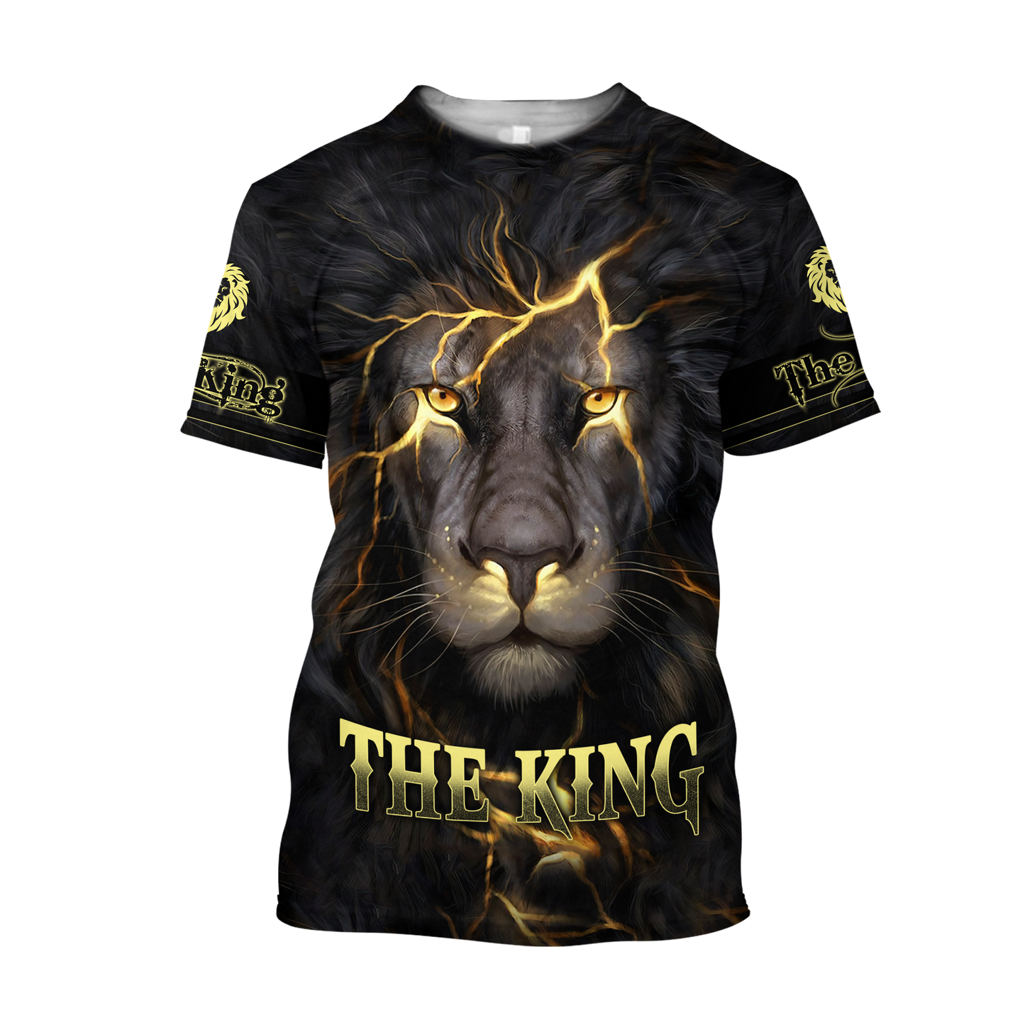 The King Lion 3D All Over Printed Unisex Shirts Pi21012114