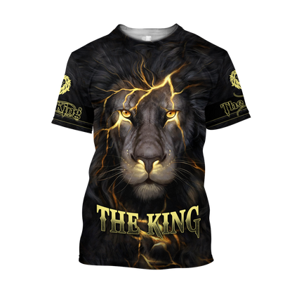 The King Lion 3D All Over Printed Unisex Shirts Pi21012114