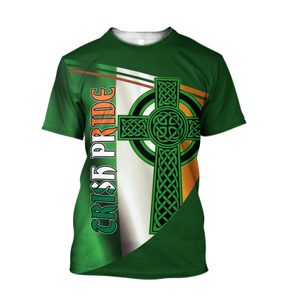 3D All Over Printed  Irish- Pride  St Patrick Day Unisex Shirts PD03022103