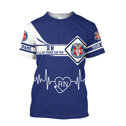 Premium Nurse Customize 3D All Over Printed Unisex Shirts