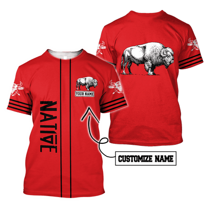 Summer Collection - Customized Native American 3D All Over Printed Unisex Shirts
