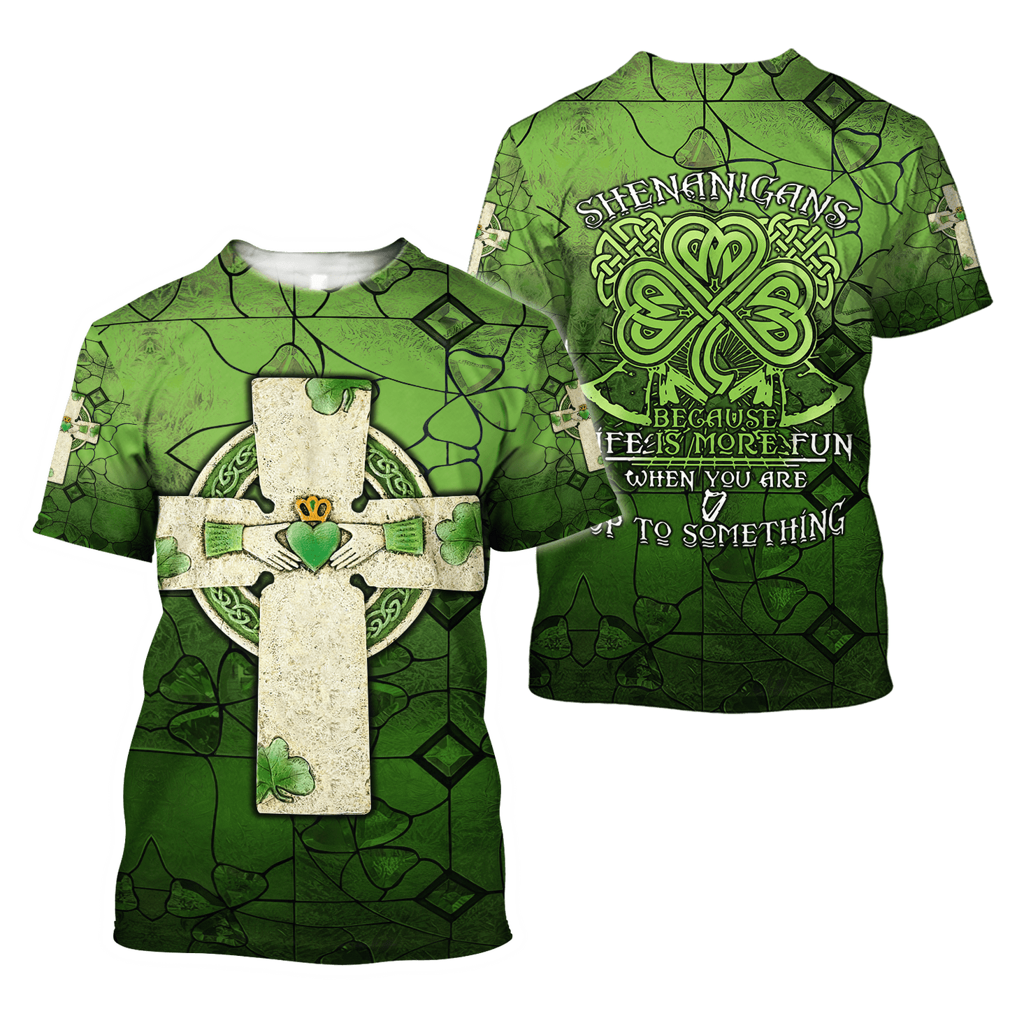 Irish Saint Patrick Day 3D All Over Printed Unisex Shirt